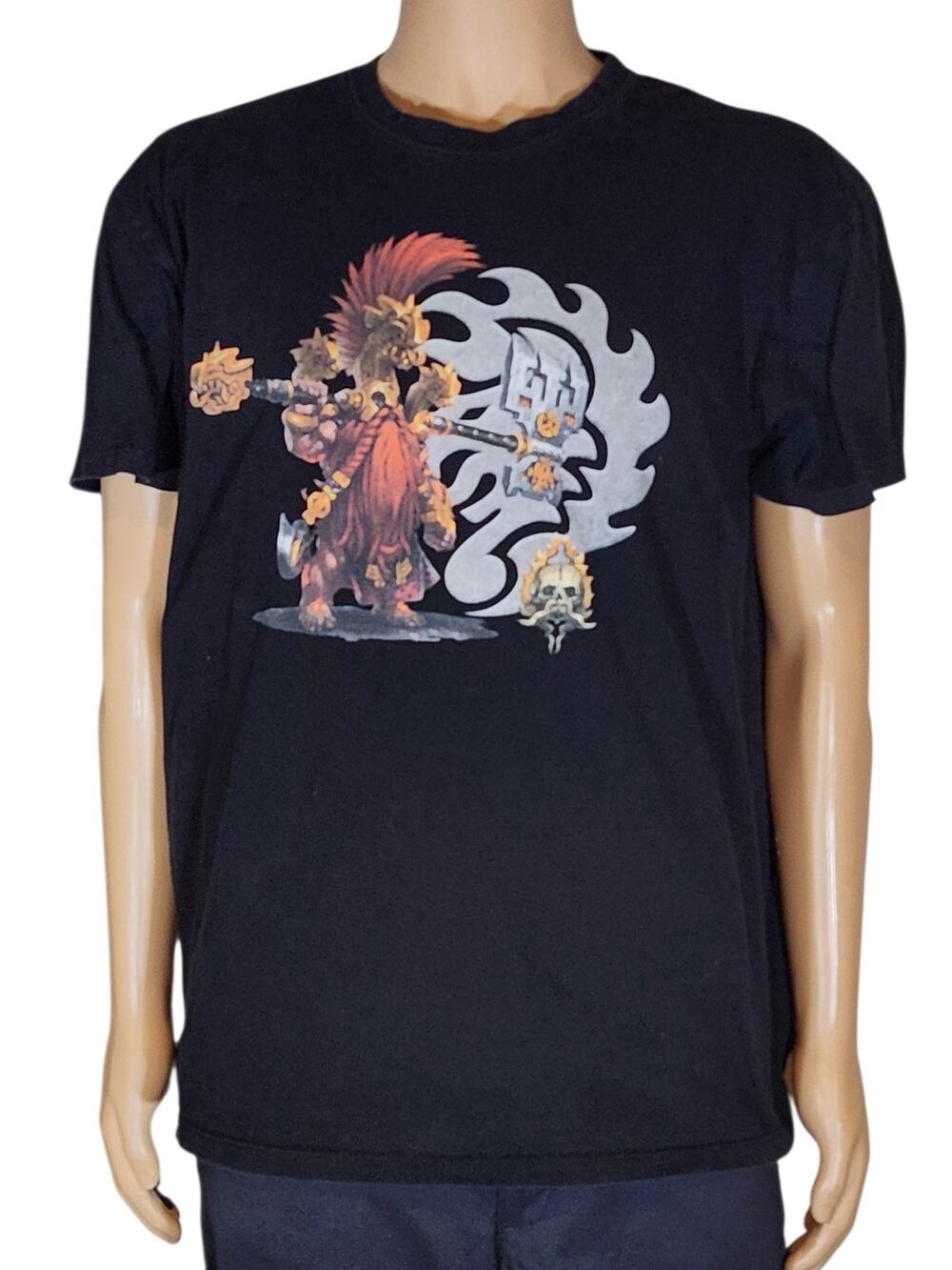 Fyreslayers Auric Runefather TShirt Sz 3Xl(Use measurements, fits XL-2XL)Black